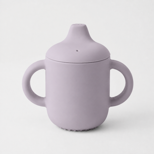 YumBella Silicone Training Cup – 180ml in Dusty Lilac
