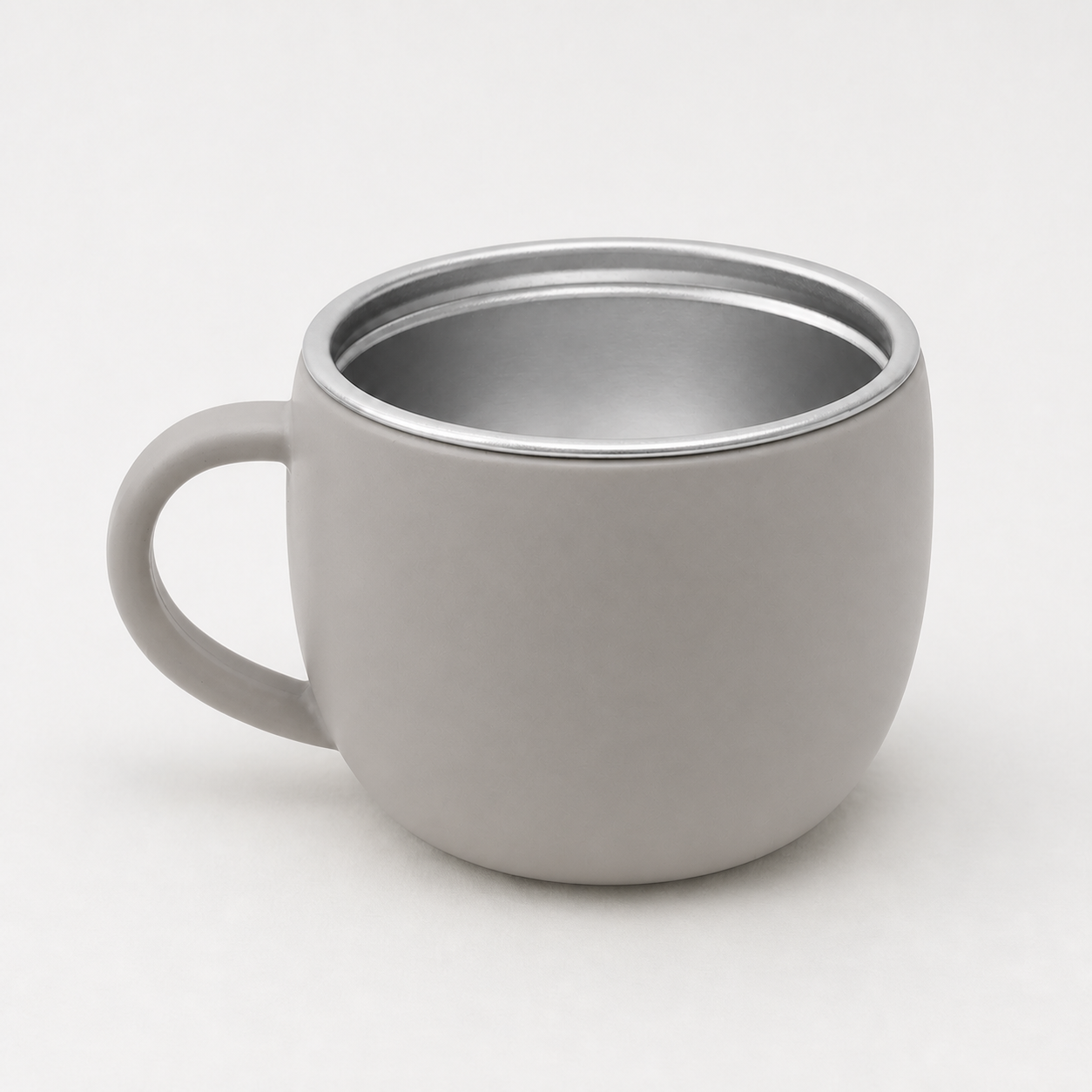 YumBella Stainless Steel Training Cup – 125ml in Pebble