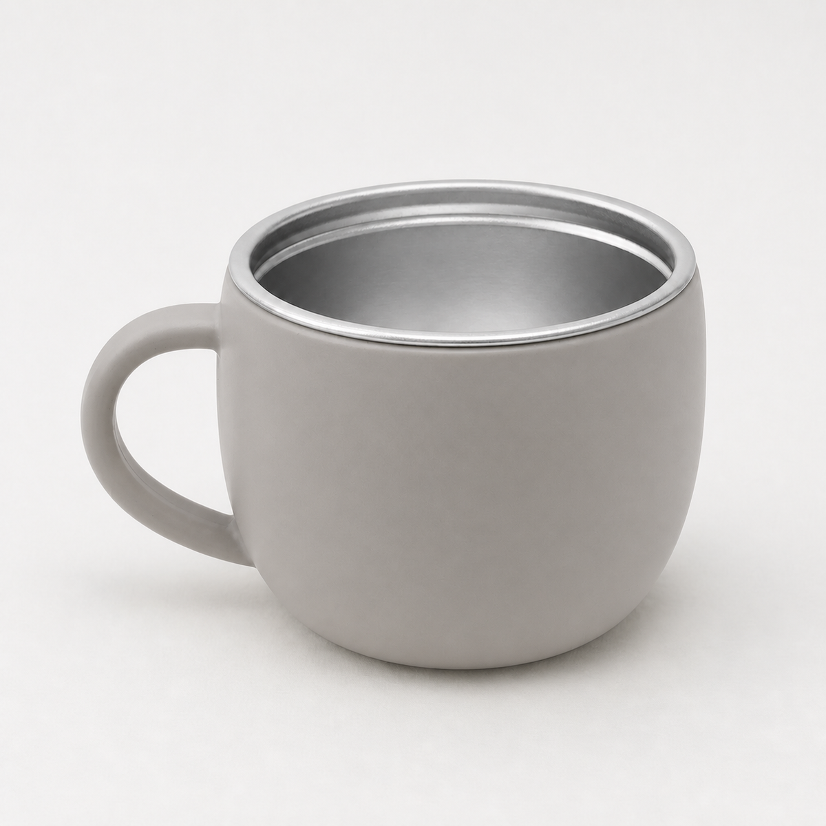 YumBella Stainless Steel Training Cup – 125ml in Pebble