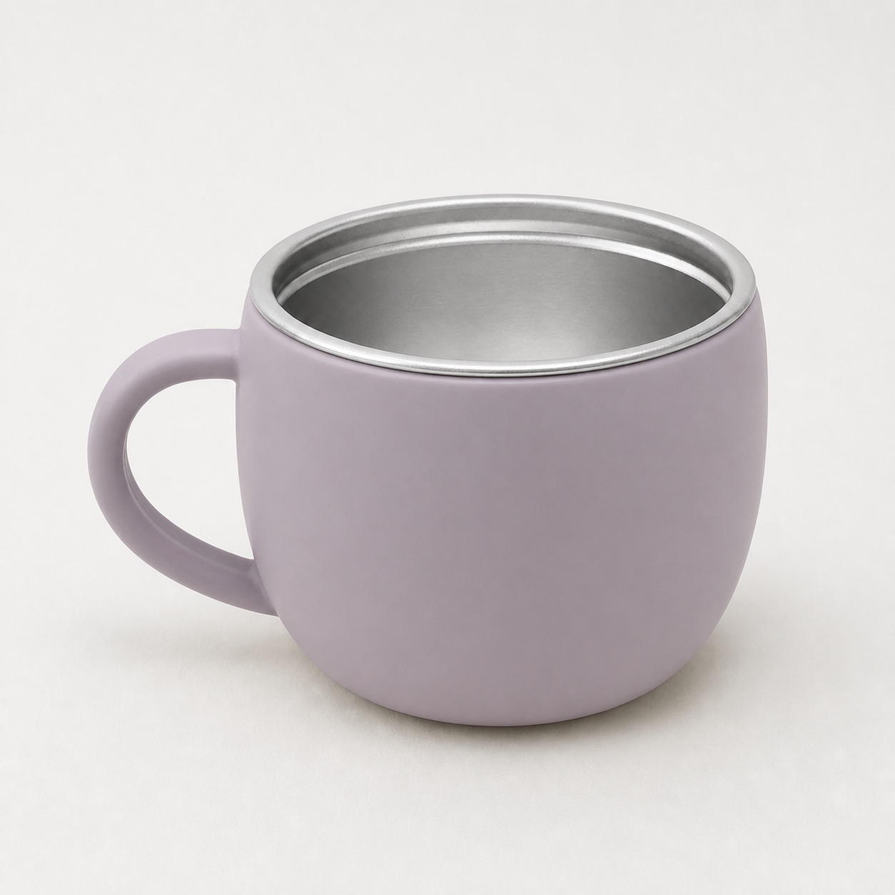 YumBella Stainless Steel Training Cup – 125ml in Dusty Lilac