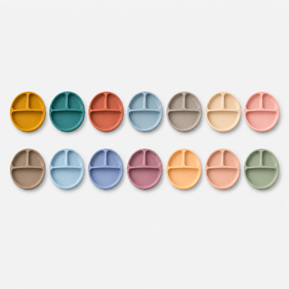 Available colours for the YumBella Silicone Suction Plate