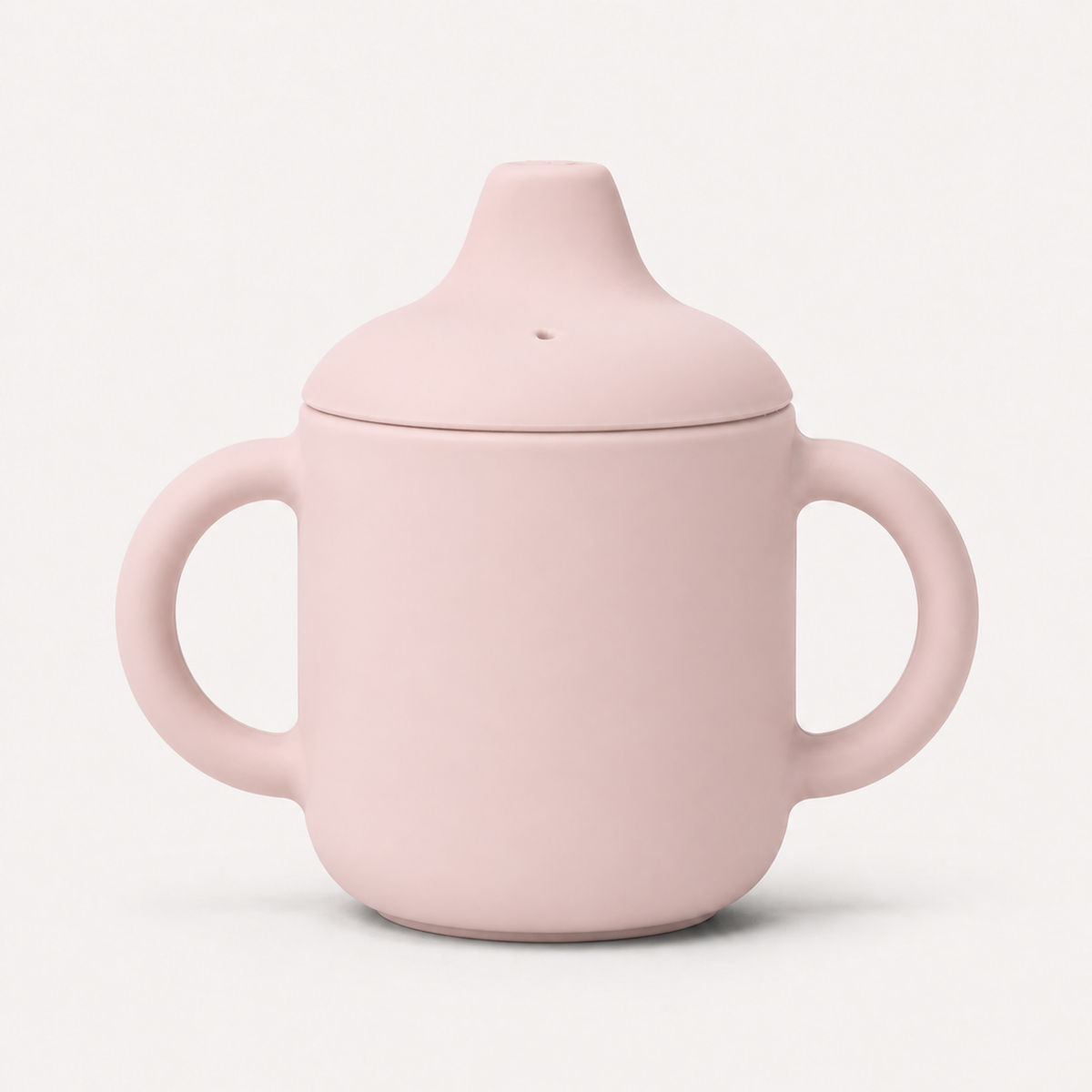YumBella Silicone Training Cup – 180ml in Powder Rose